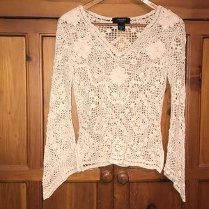 Express Crochet Top Size Small